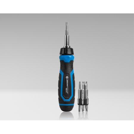 Jonard Tools 15-in-1 Ratcheting Screwdriver with Security Bits RSDS-151